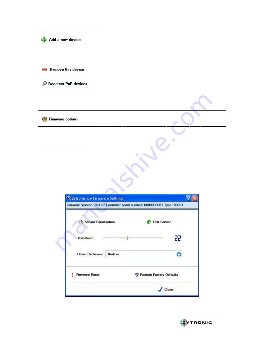 Zytronic Projected Capacitive X-Y controller Touchscreen Скачать руководство пользователя страница 37