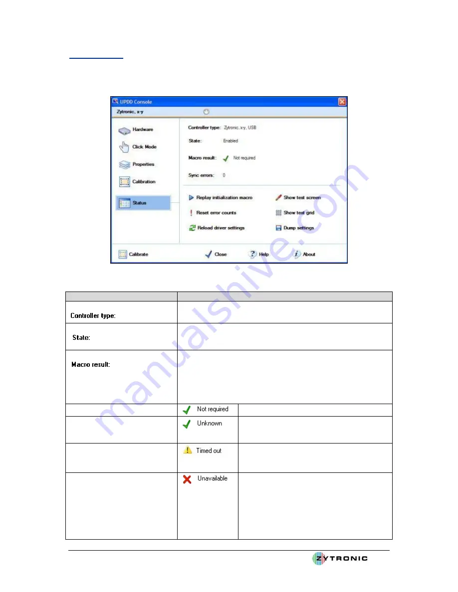 Zytronic Projected Capacitive X-Y controller Touchscreen User Manual Download Page 45