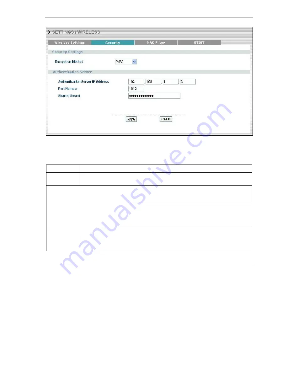 ZyXEL Communications 802.11g Wireless Access Point ZyXEL G-560 User Manual Download Page 71