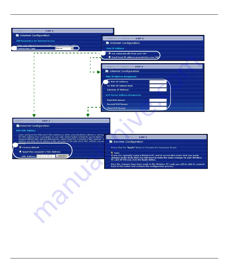 ZyXEL Communications 802.11g Wireless Firewall Router 1-P-320W Quick Start Manual Download Page 31