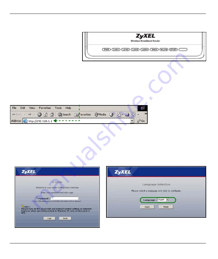 ZyXEL Communications 802.11g Wireless Firewall Router 1-P-320W Quick Start Manual Download Page 78