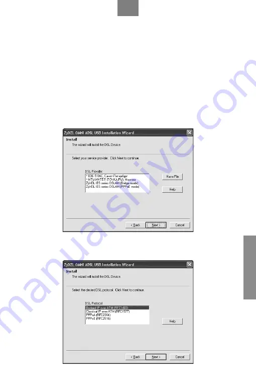 ZyXEL Communications ADSL-Modem Installation Manual Download Page 5