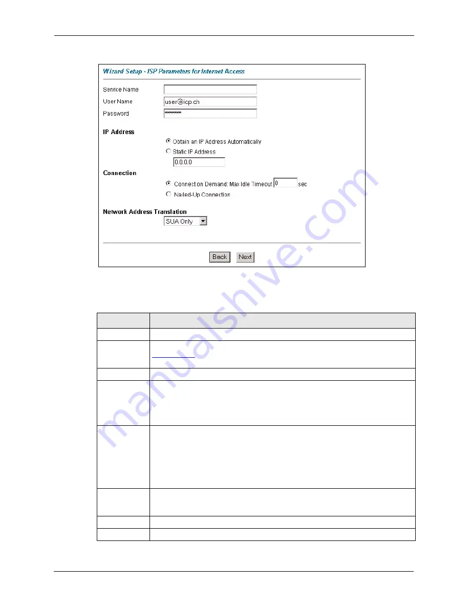 ZyXEL Communications ADSL2+ 4-port Gateway P-660H-D Series User Manual Download Page 49