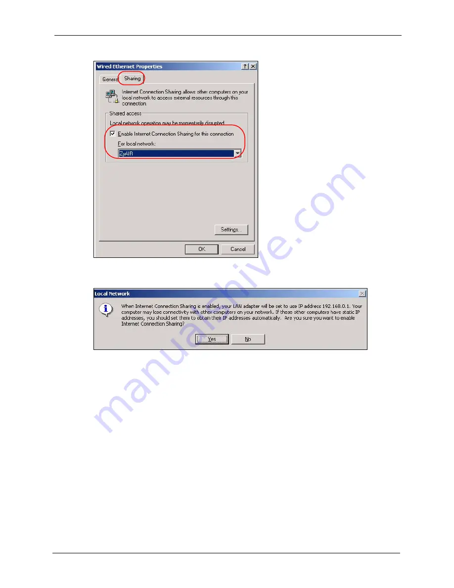 ZyXEL Communications AG-320 User Manual Download Page 77