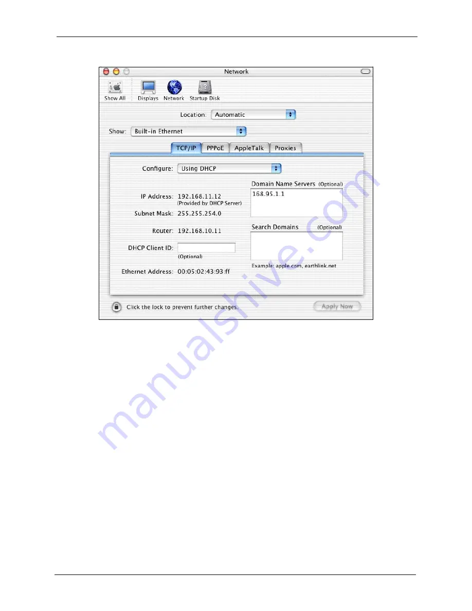 ZyXEL Communications AG-320 User Manual Download Page 109