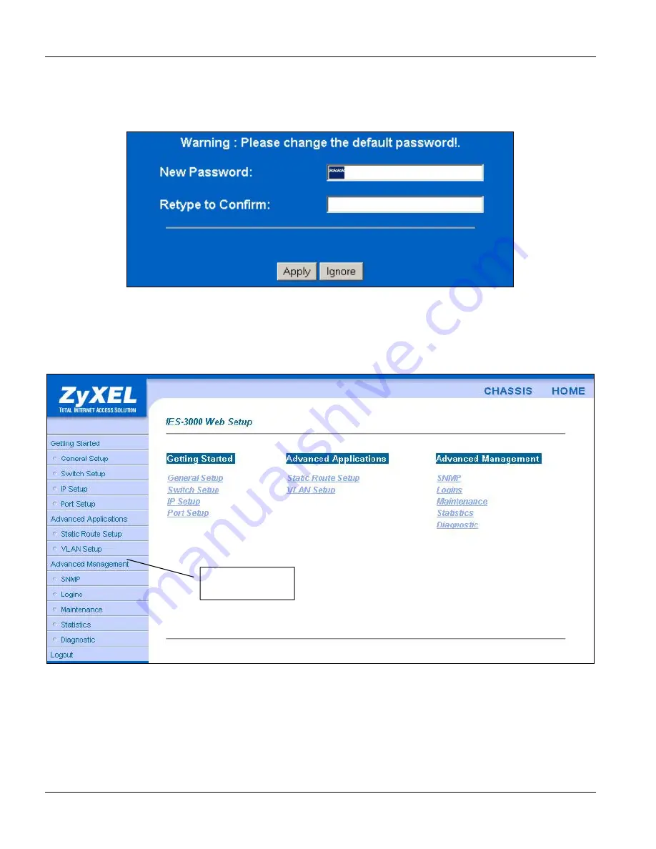 ZyXEL Communications ALC-1024L Скачать руководство пользователя страница 52