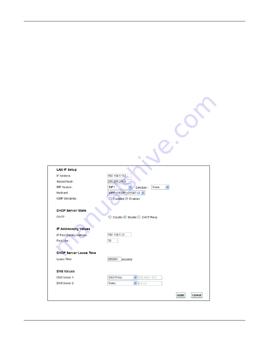 ZyXEL Communications AMG1302-T11C Скачать руководство пользователя страница 120