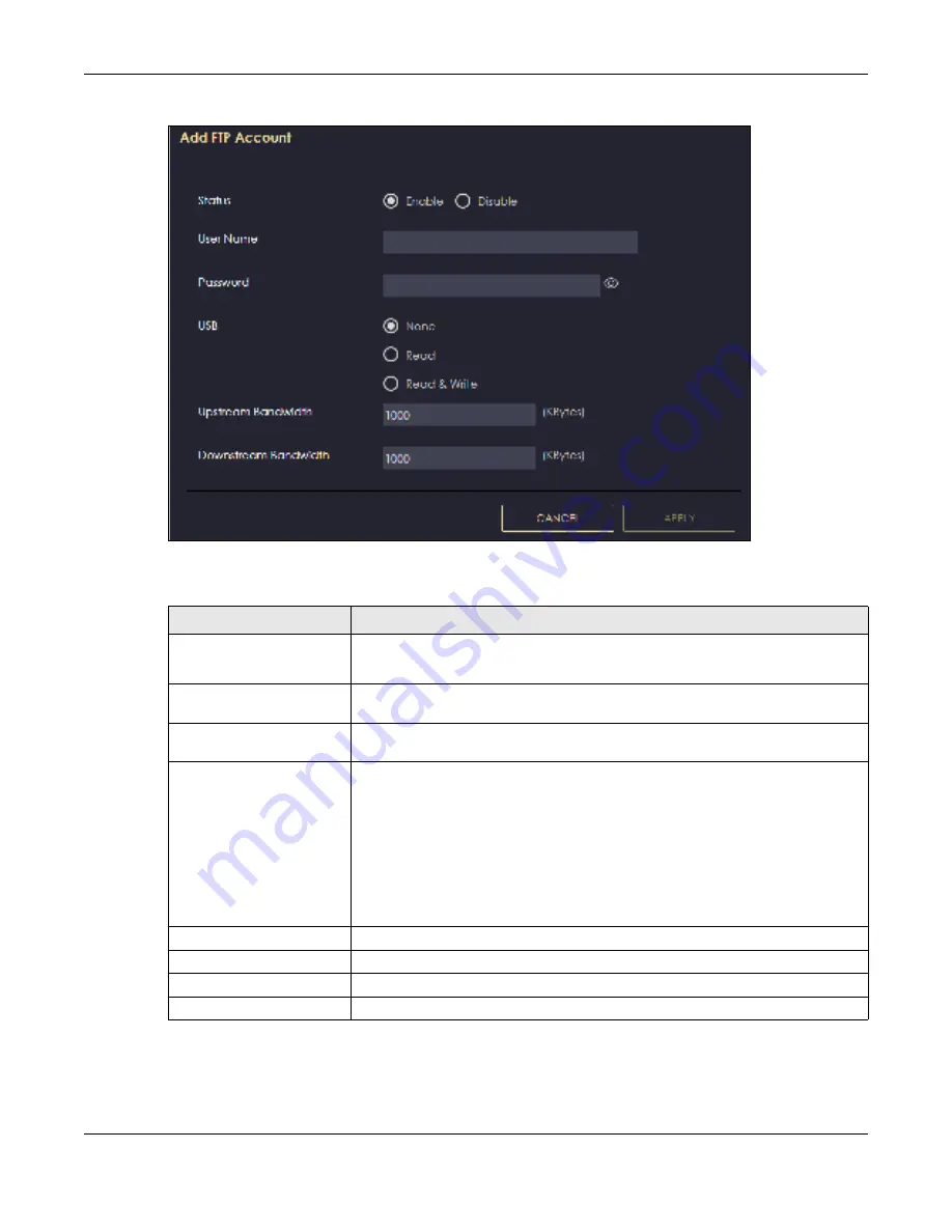 ZyXEL Communications ARMOR G1 NBG6818 User Manual Download Page 71