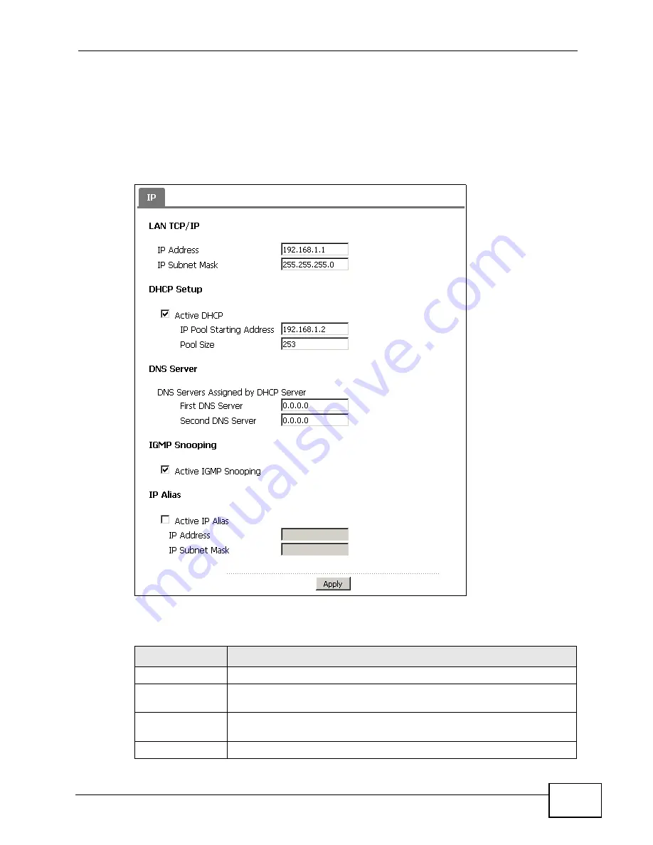 ZyXEL Communications CellPipe 7130 RG Скачать руководство пользователя страница 133