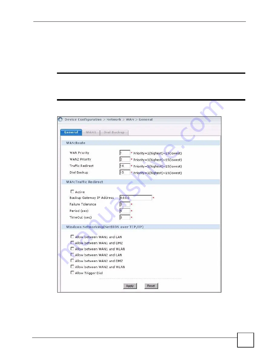 ZyXEL Communications Centralized Network Management Vantage CNM Скачать руководство пользователя страница 67