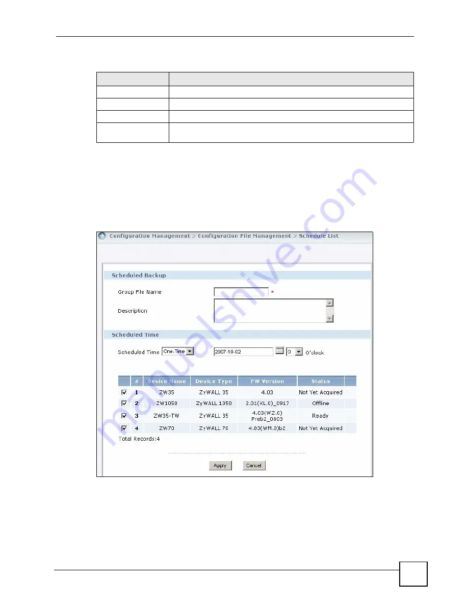 ZyXEL Communications Centralized Network Management Vantage CNM Скачать руководство пользователя страница 223