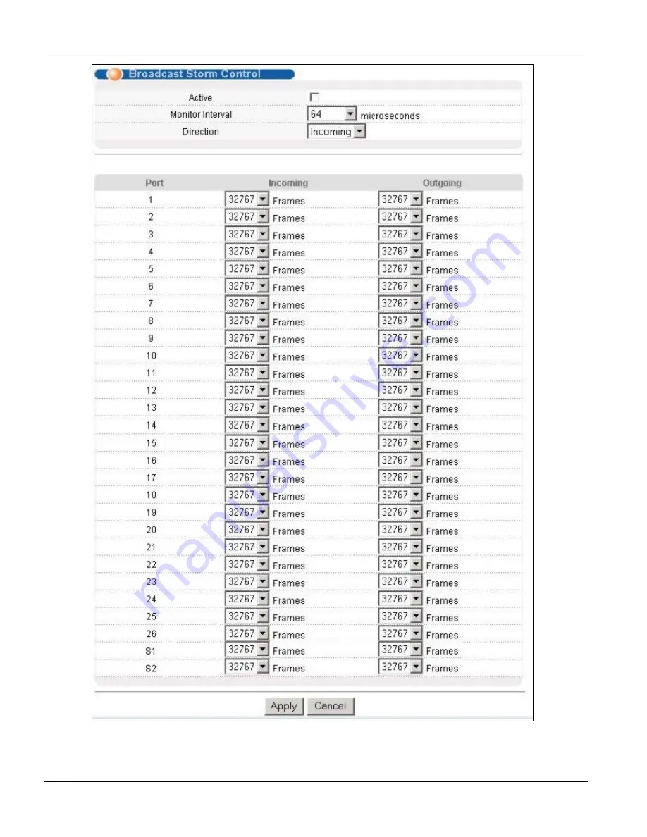 ZyXEL Communications Dimension ES-3024 User Manual Download Page 105