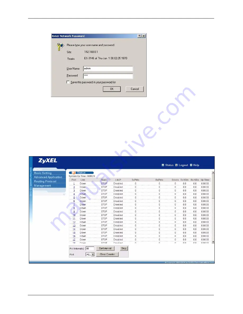 ZyXEL Communications Dimension ES-3148 User Manual Download Page 48