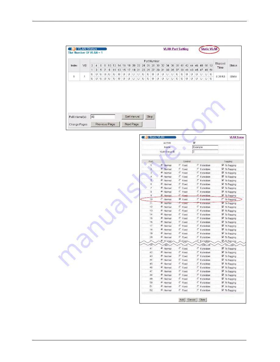 ZyXEL Communications Dimension ES-3148 User Manual Download Page 58