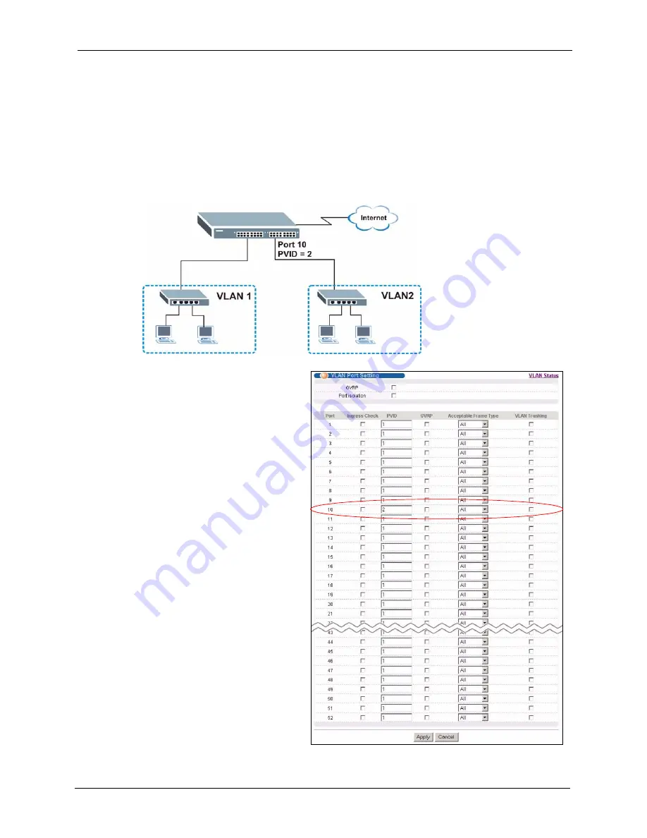 ZyXEL Communications Dimension ES-3148 User Manual Download Page 59