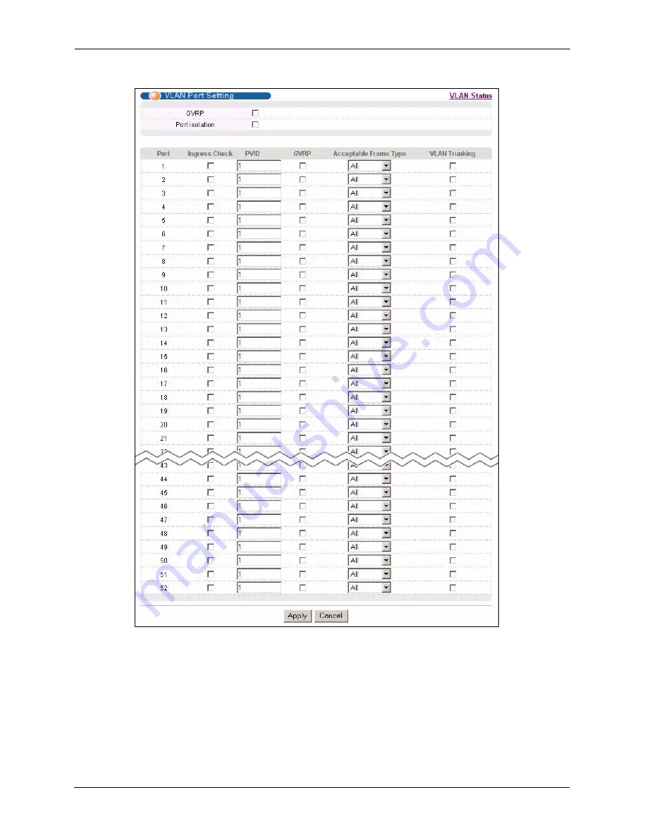 ZyXEL Communications Dimension ES-3148 User Manual Download Page 86