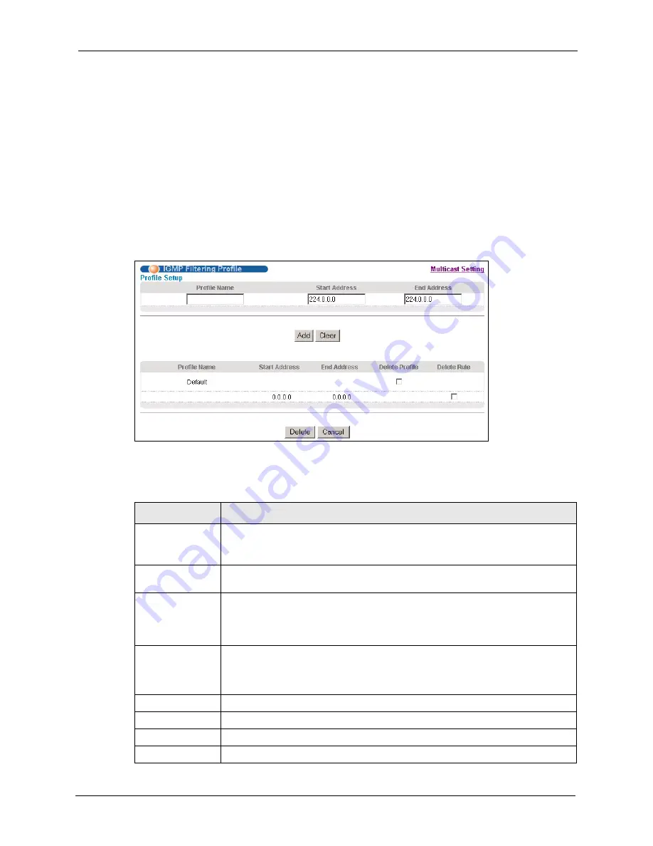 ZyXEL Communications Dimension ES-4124 User Manual Download Page 165