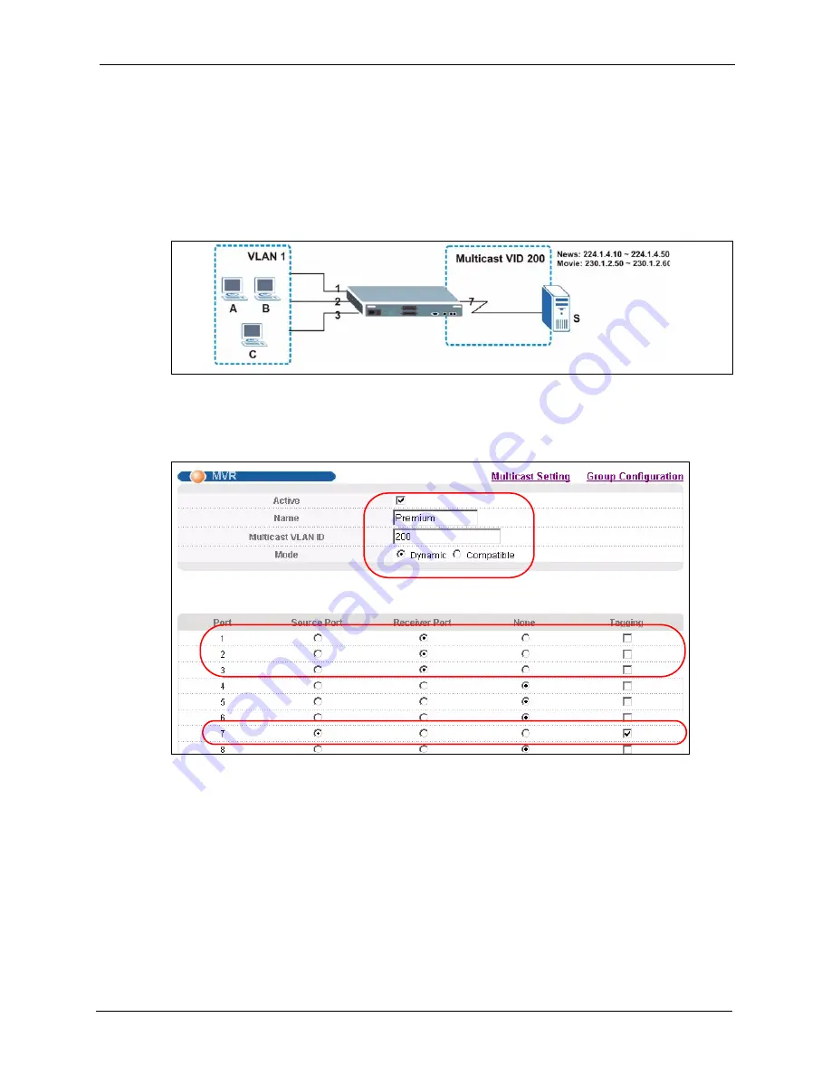 ZyXEL Communications Dimension ES-4124 User Manual Download Page 171