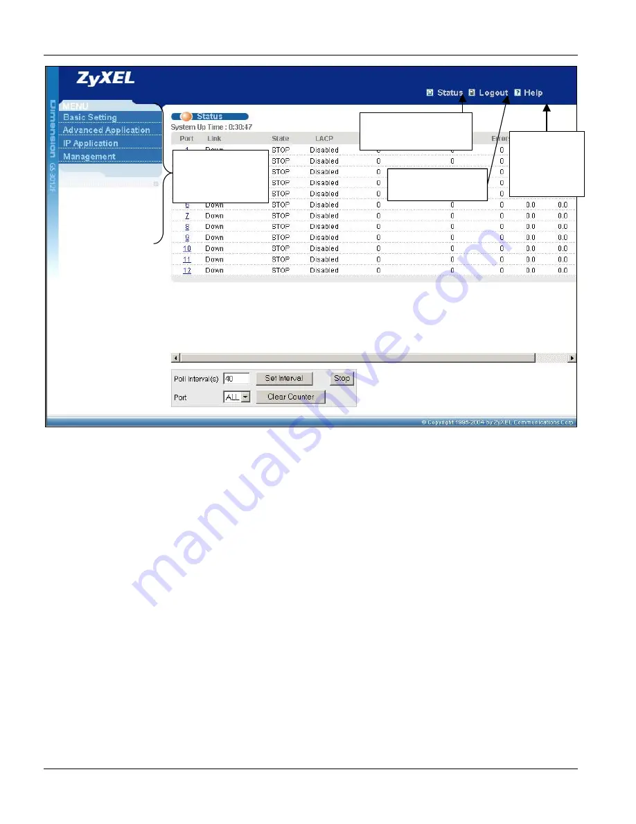 ZyXEL Communications Dimension GS-3012 User Manual Download Page 52