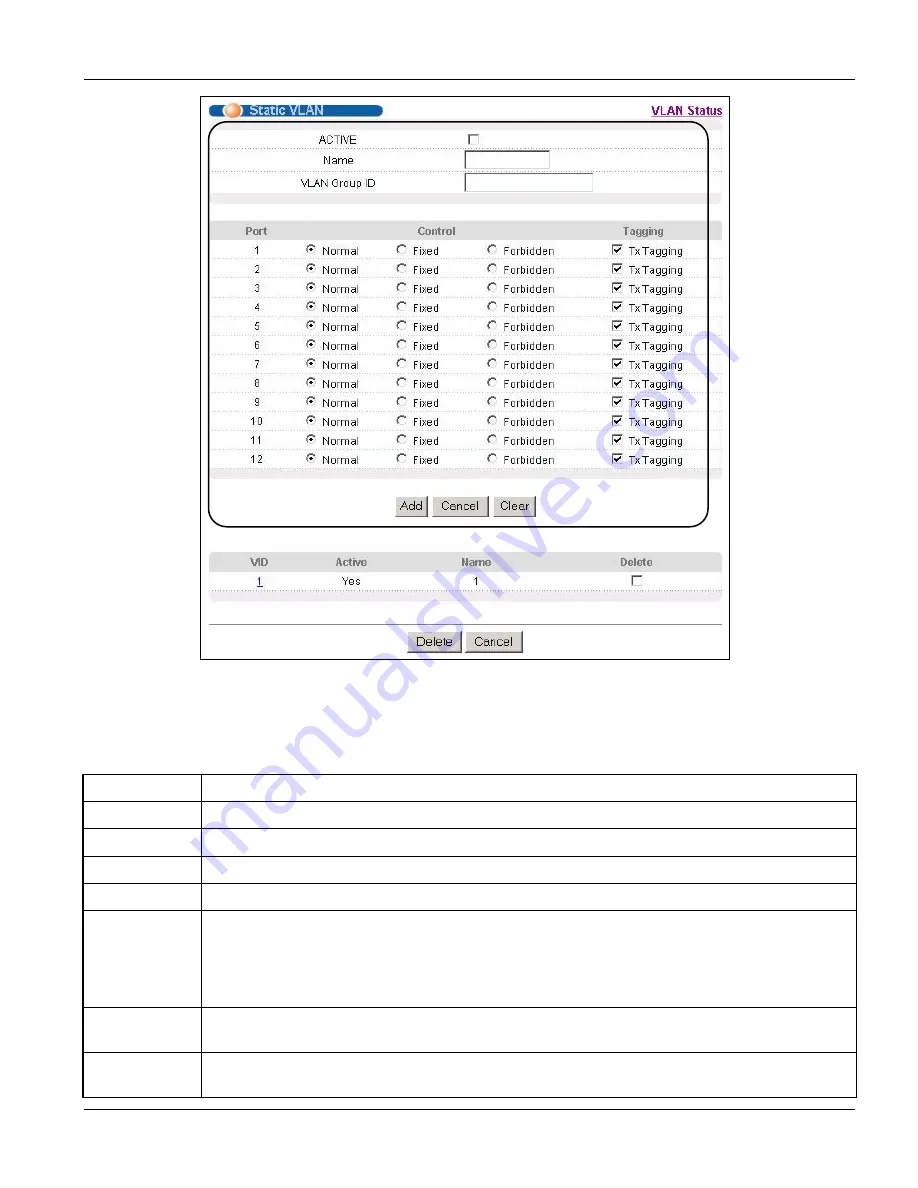 ZyXEL Communications Dimension GS-3012 User Manual Download Page 87