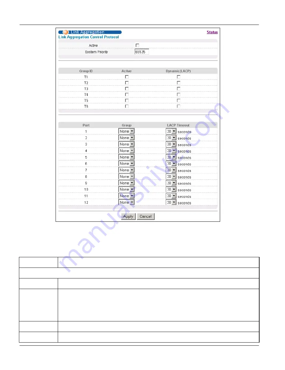 ZyXEL Communications Dimension GS-3012 User Manual Download Page 116