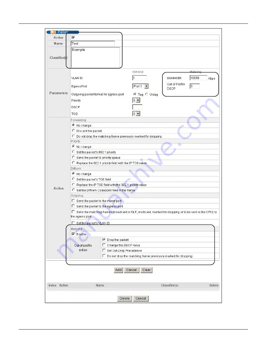 ZyXEL Communications Dimension GS-3012 User Manual Download Page 140