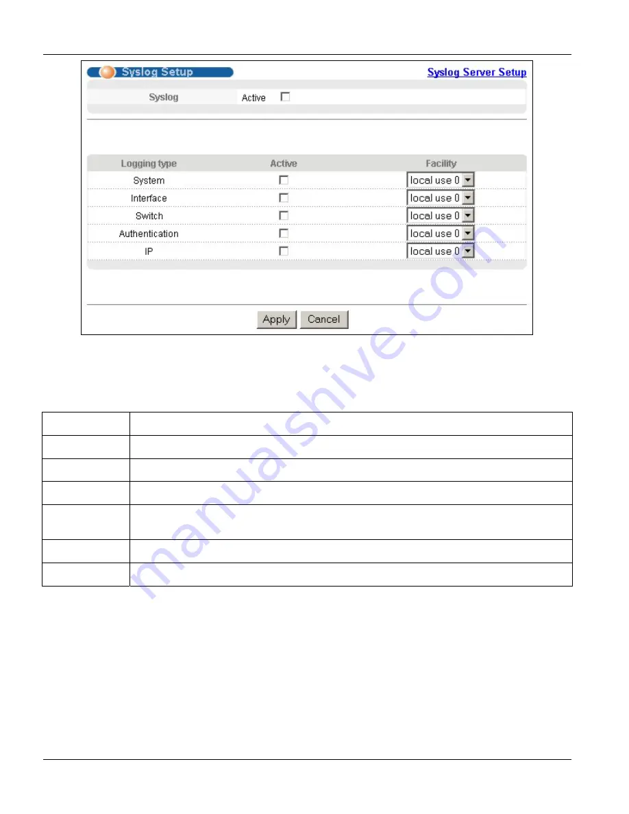 ZyXEL Communications Dimension GS-3012 User Manual Download Page 180