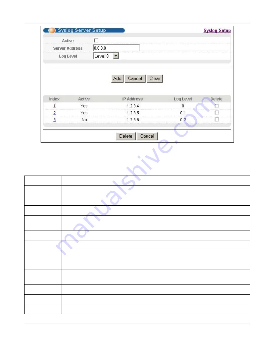 ZyXEL Communications Dimension GS-3012 User Manual Download Page 181