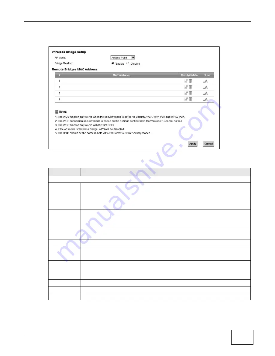 ZyXEL Communications eir F1000 User Manual Download Page 85