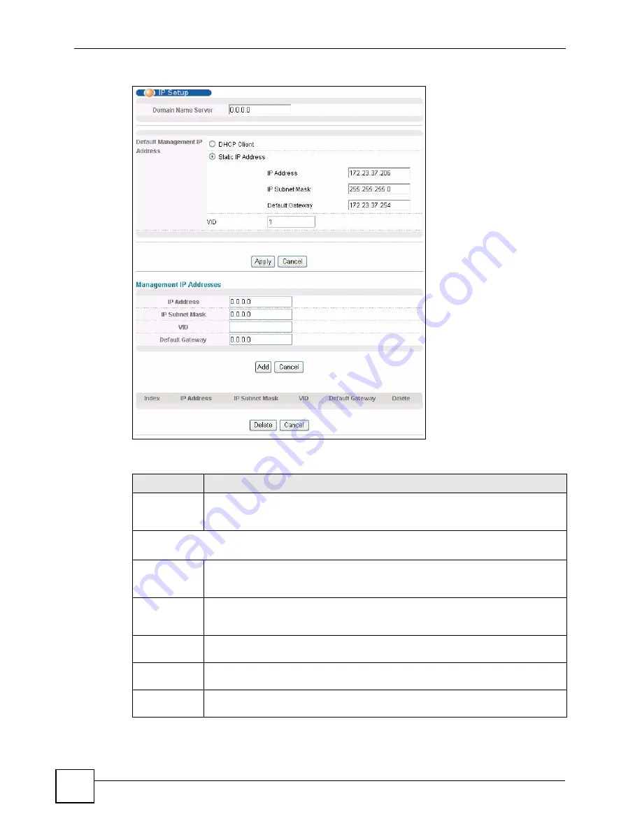 ZyXEL Communications ES-2024 Series User Manual Download Page 78