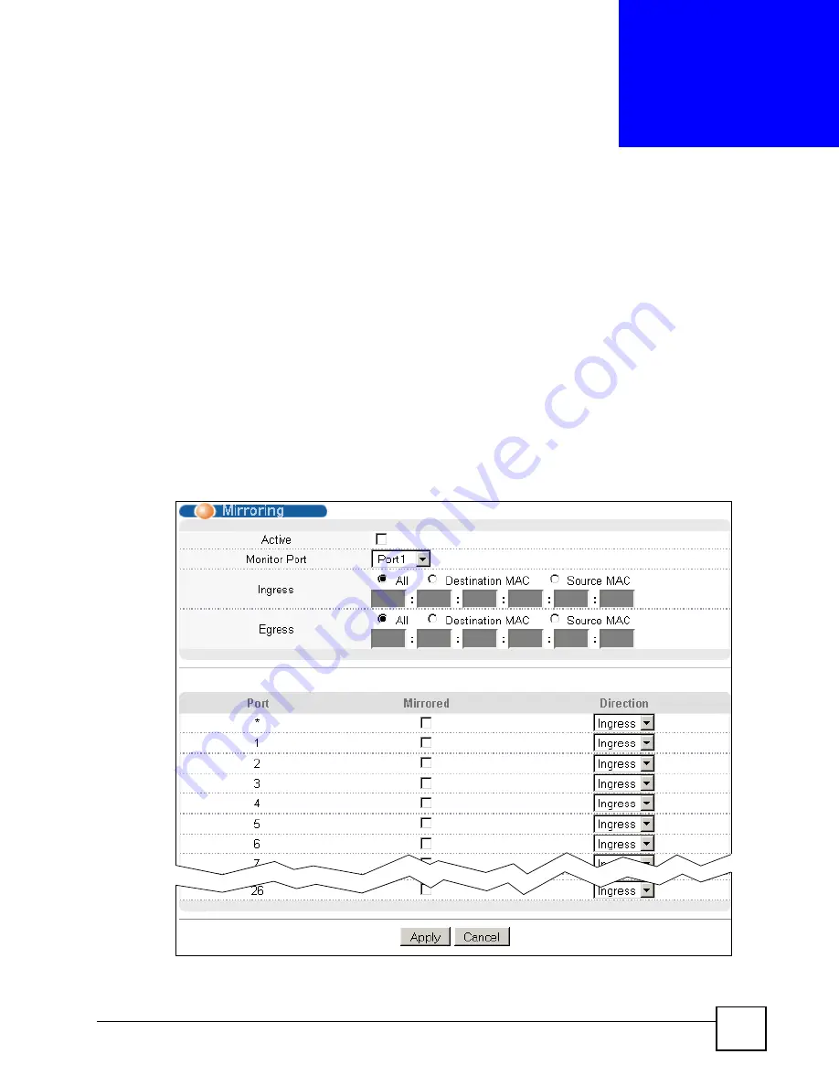 ZyXEL Communications ES-2024 Series User Manual Download Page 125