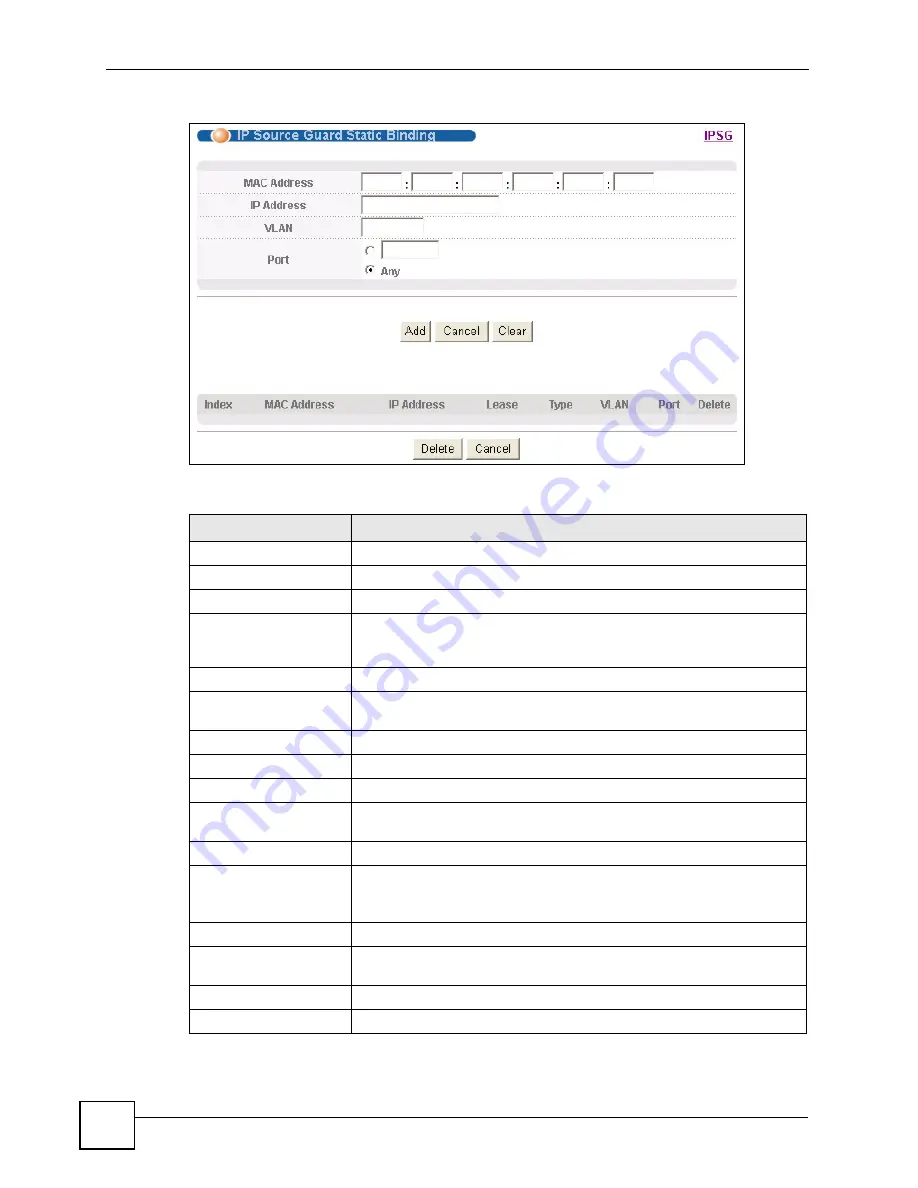 ZyXEL Communications ES-2024 Series User Manual Download Page 174