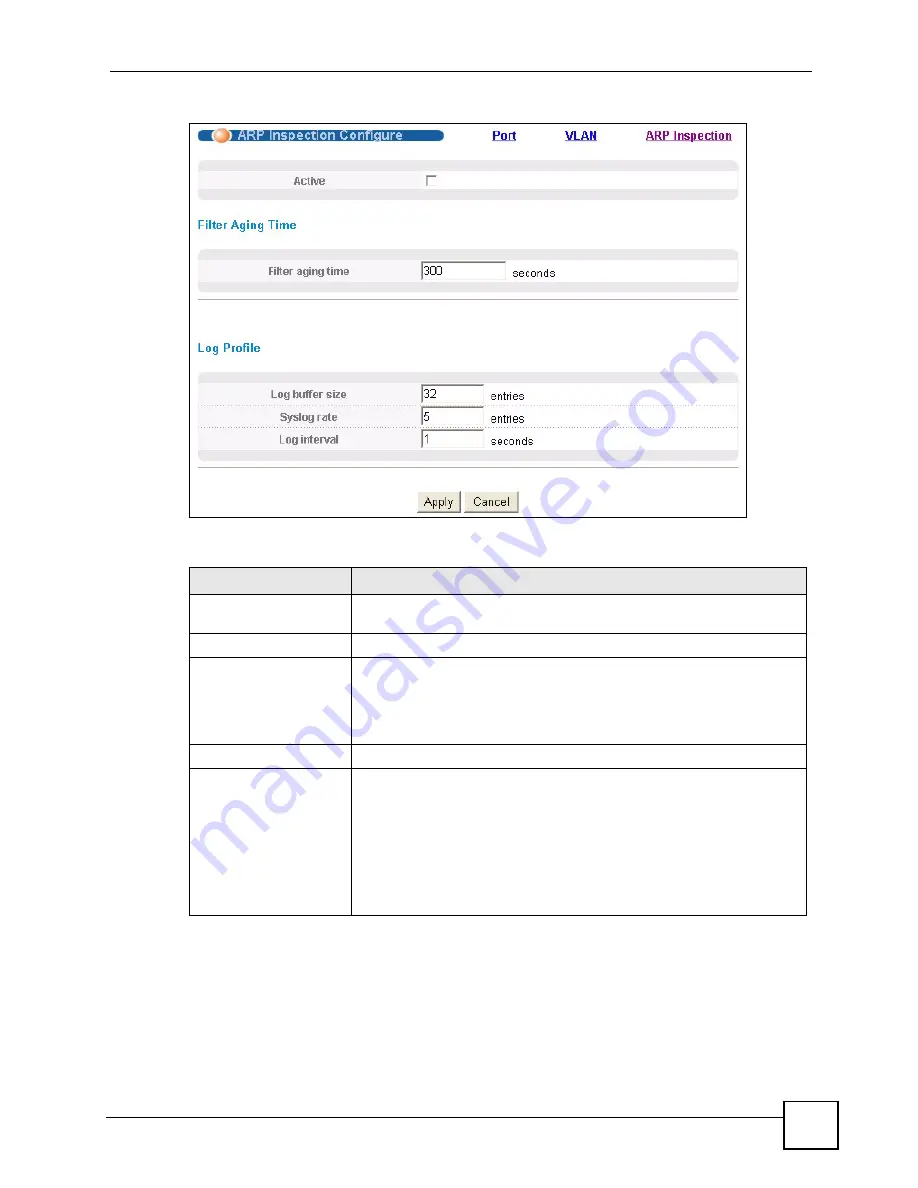 ZyXEL Communications ES-2024 Series User Manual Download Page 177