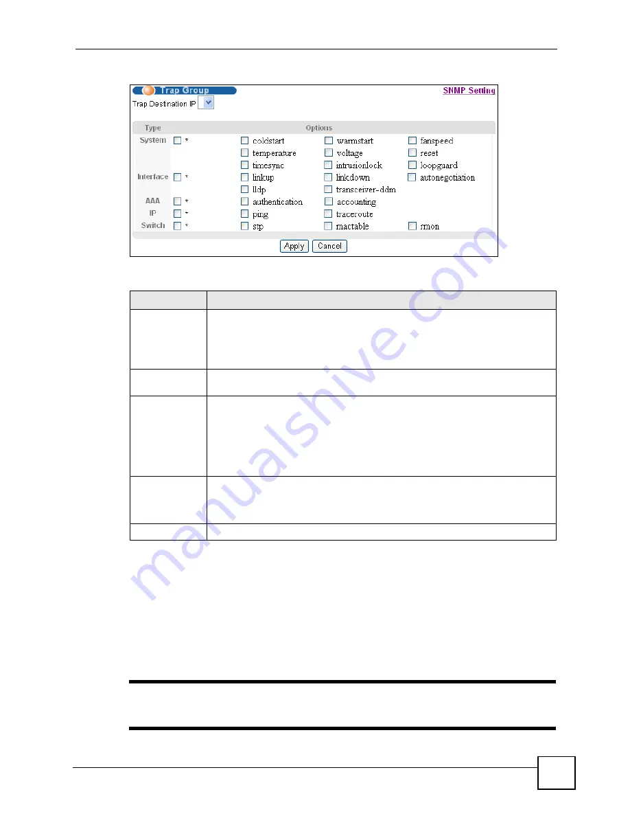 ZyXEL Communications ES-2024 Series User Manual Download Page 217