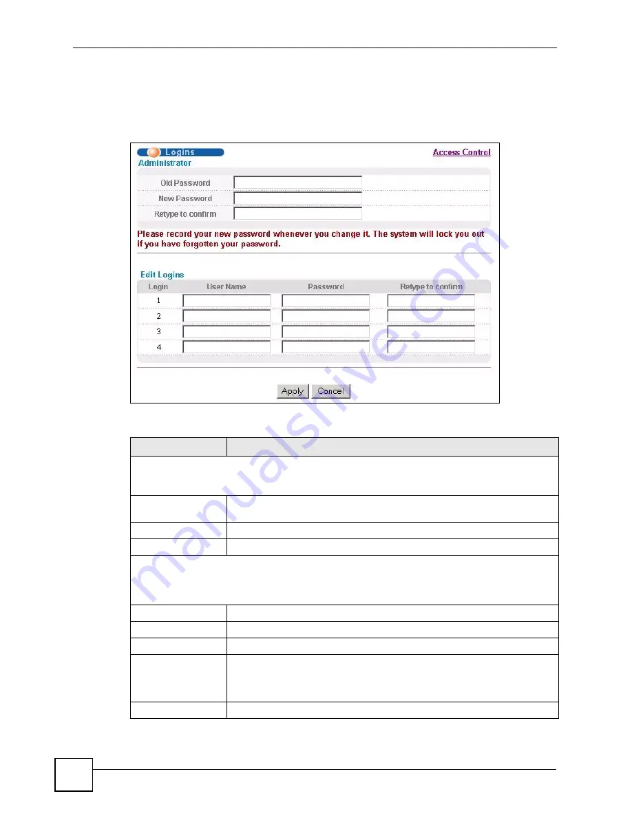 ZyXEL Communications ES-2024 Series User Manual Download Page 218