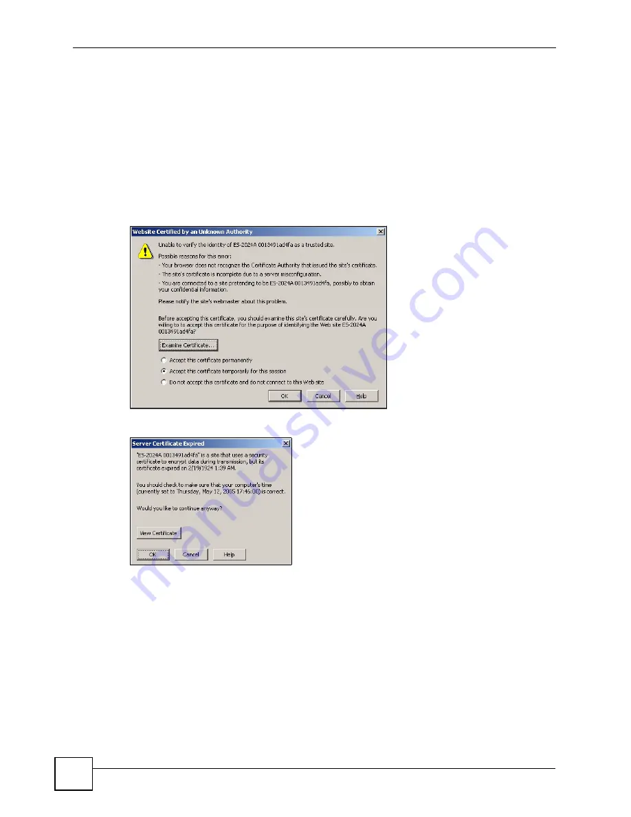 ZyXEL Communications ES-2024 Series User Manual Download Page 222