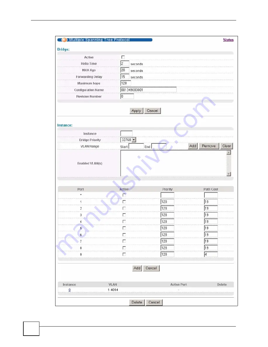 ZyXEL Communications ES-2108 User Manual Download Page 110