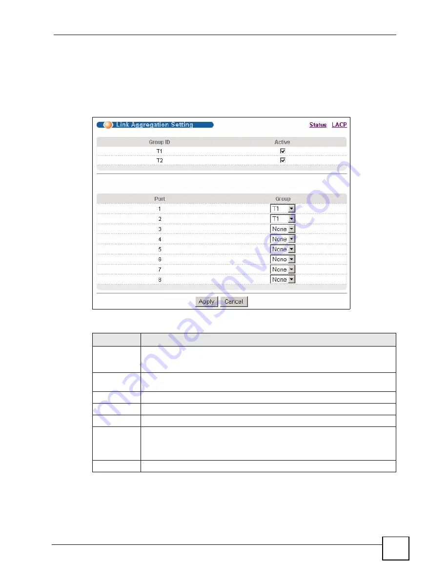 ZyXEL Communications ES-2108 User Manual Download Page 123