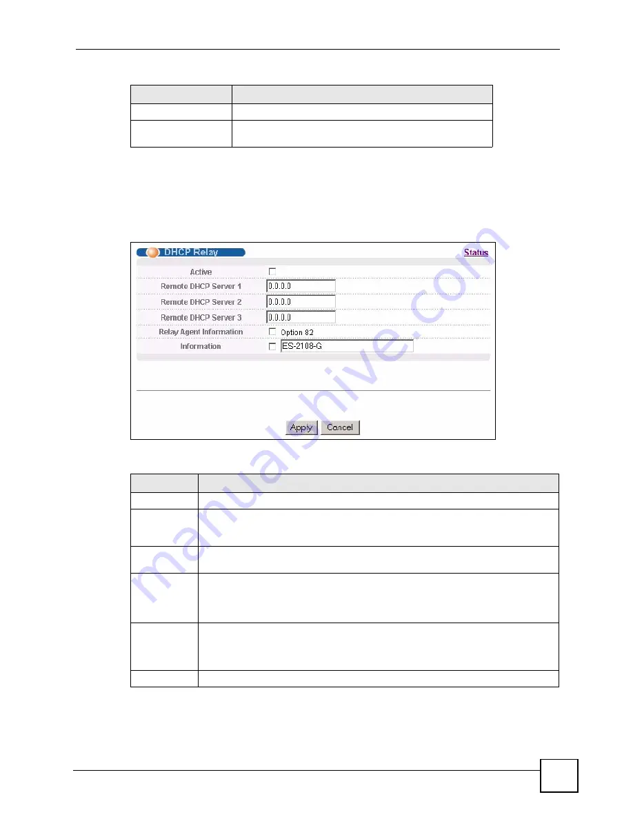 ZyXEL Communications ES-2108 User Manual Download Page 191