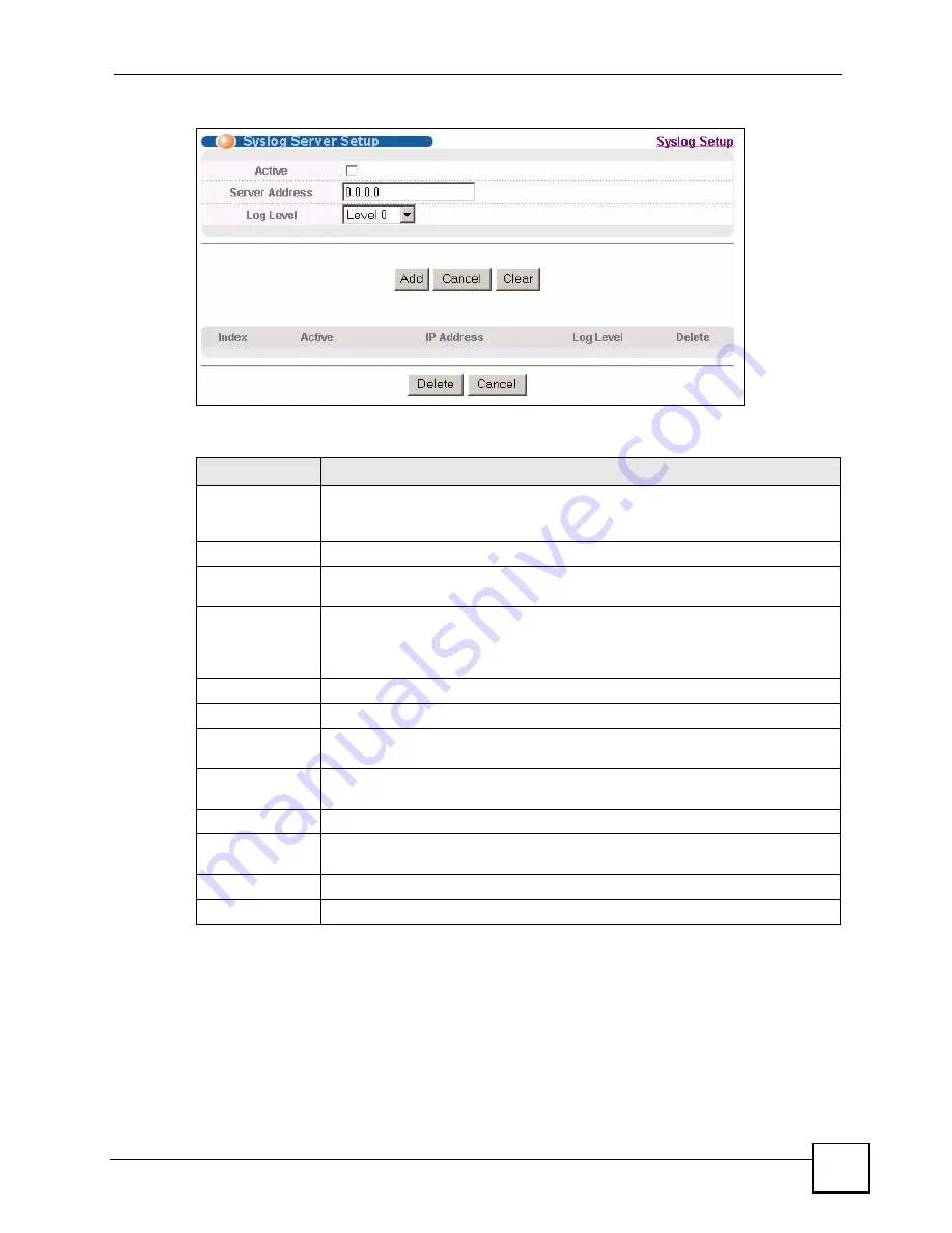 ZyXEL Communications ES-2108 User Manual Download Page 225