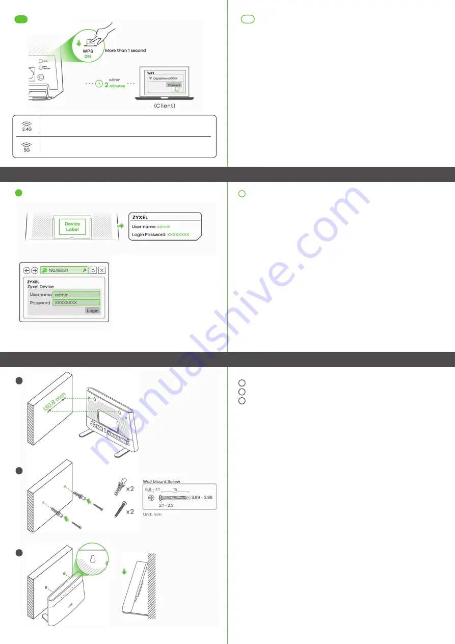 ZyXEL Communications EX3301-TO Quick Start Manual Download Page 2