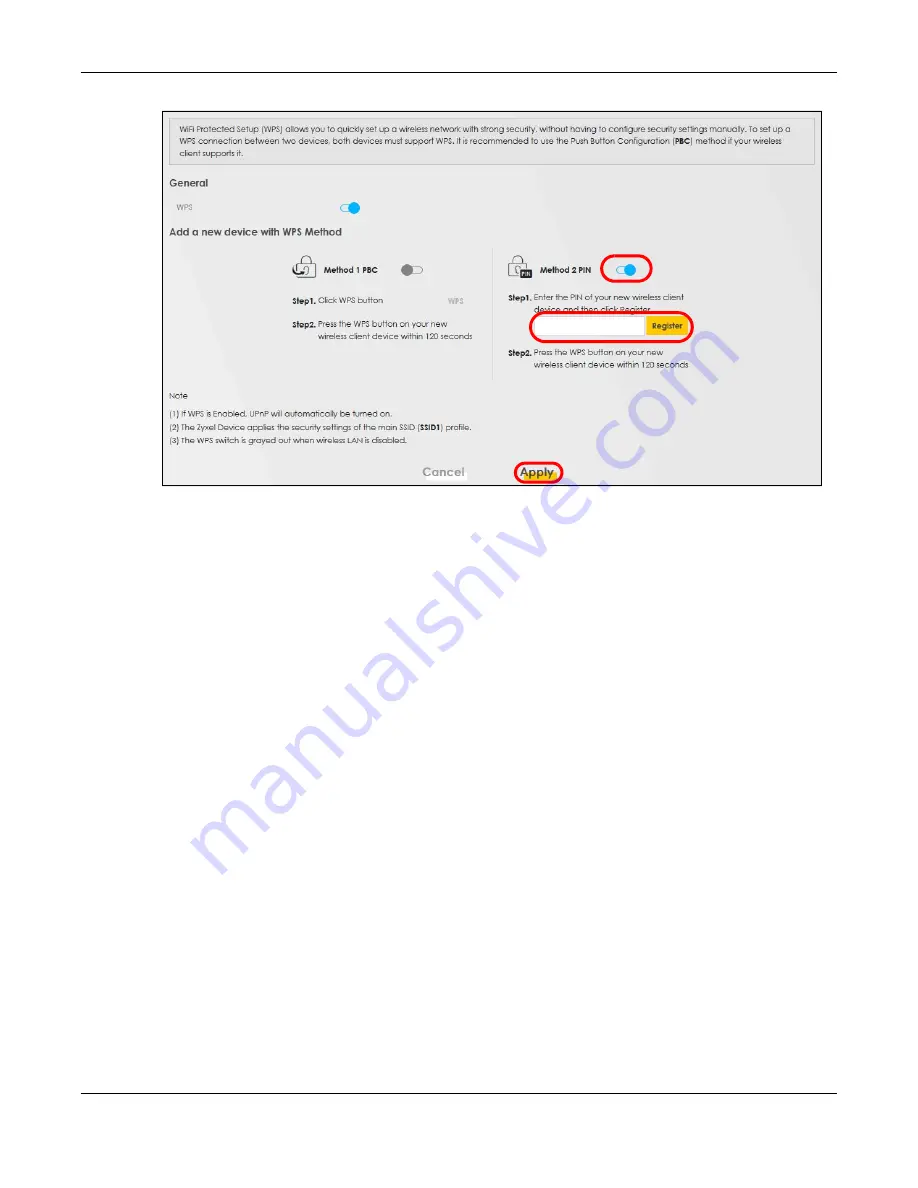 ZyXEL Communications EX3510-B1 User Manual Download Page 44