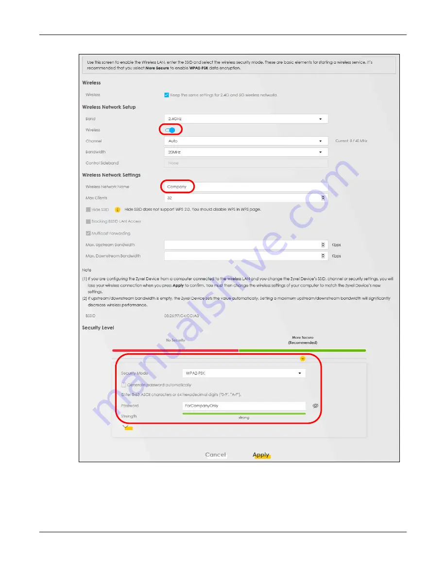 ZyXEL Communications EX3510-B1 User Manual Download Page 47