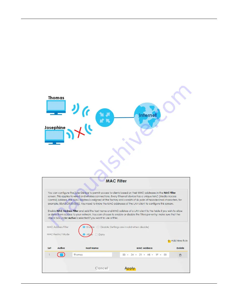 ZyXEL Communications EX3510-B1 Скачать руководство пользователя страница 58