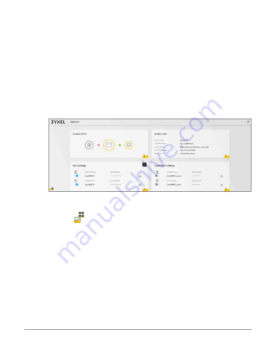 ZyXEL Communications EX3510-B1 User Manual Download Page 61