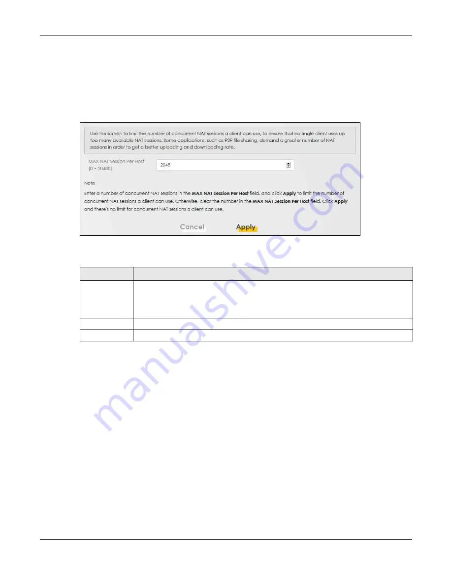 ZyXEL Communications EX3510-B1 User Manual Download Page 180