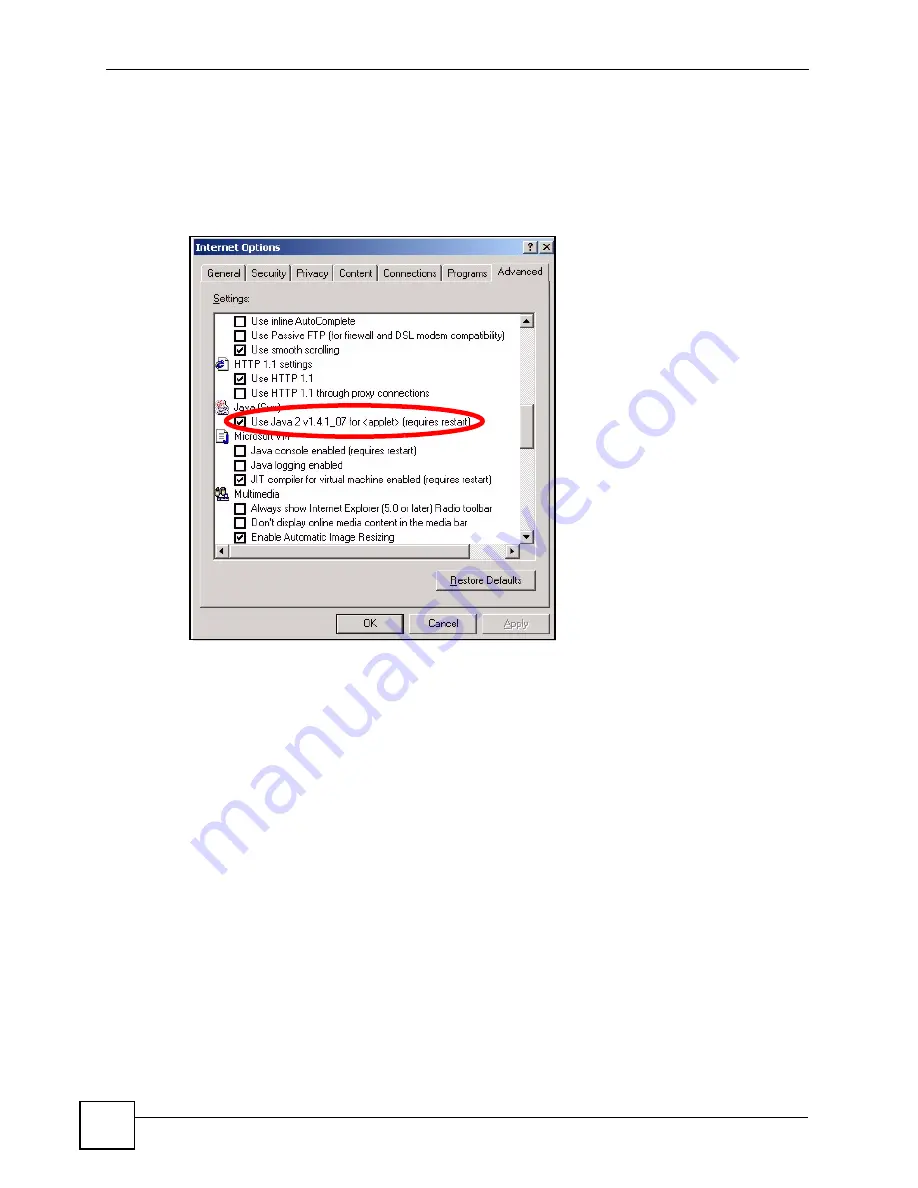 ZyXEL Communications G-570S User Manual Download Page 128