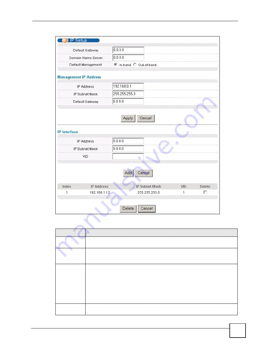 ZyXEL Communications GS-2724 User Manual Download Page 79