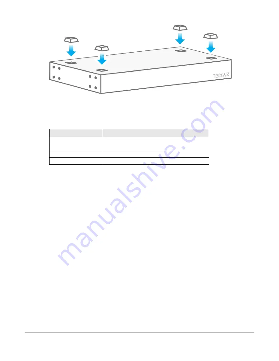 ZyXEL Communications GS1200 SERIES User Manual Download Page 14