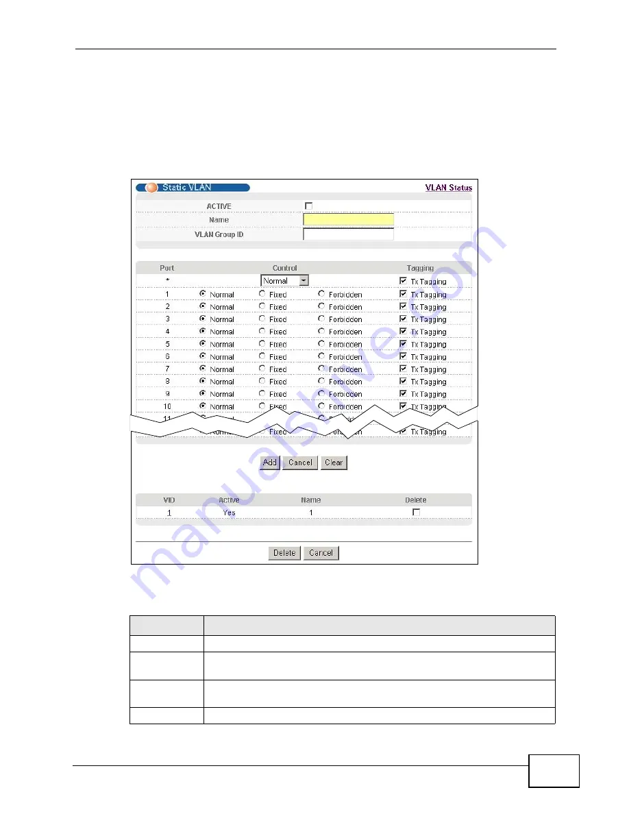 ZyXEL Communications GS2200-24P Series User Manual Download Page 99